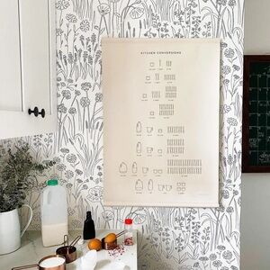 GATHRE Conversion Chart Hanging Poster